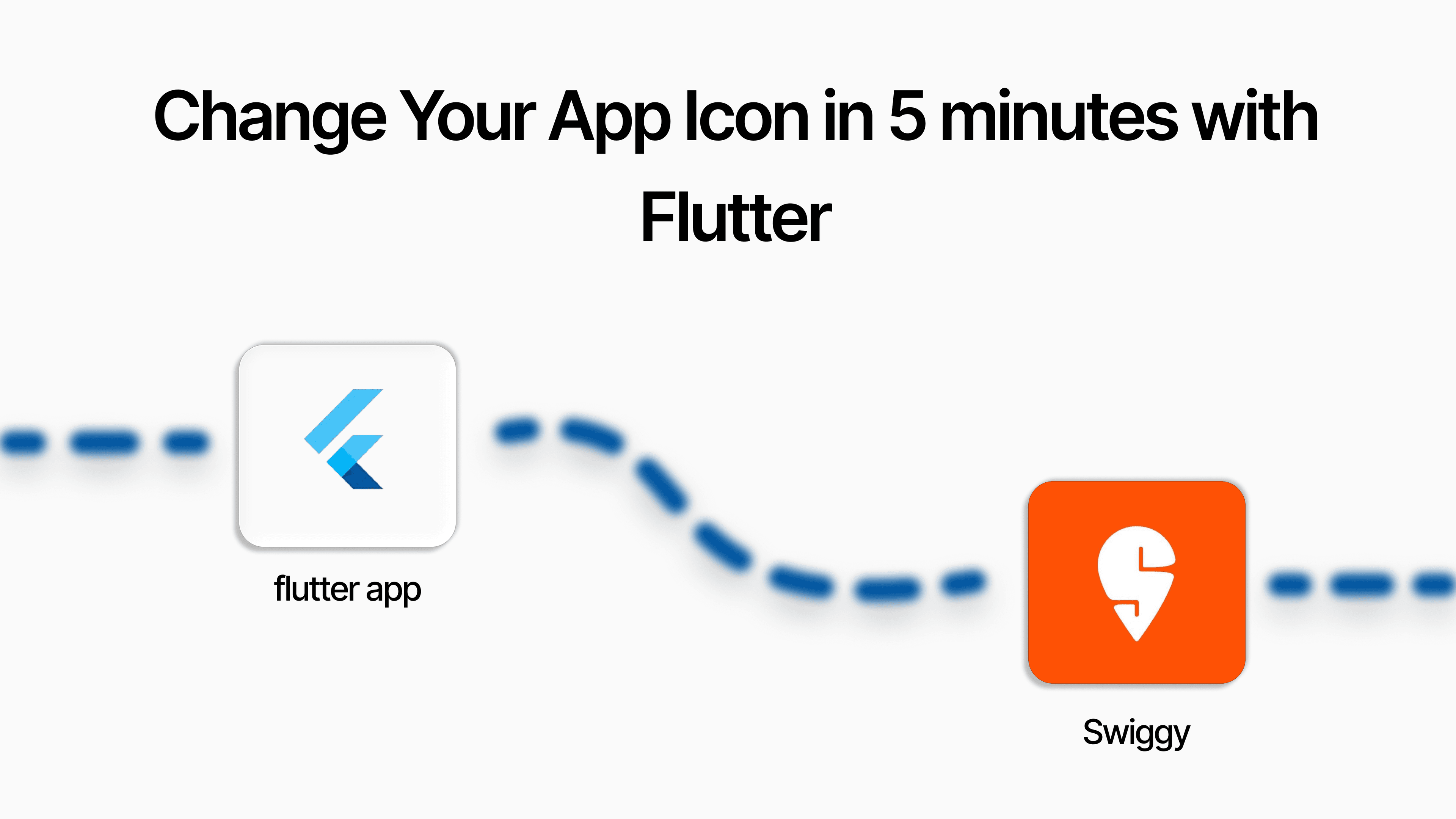 How to Change App Icon in Flutter